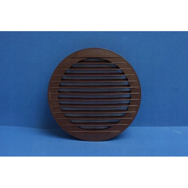 Решітка кругла KRO Ø DOSPEL 100 мм Brown (007-0312)