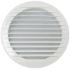 Решітка кругла KRO DOSPEL Ø125 White (007-0185)