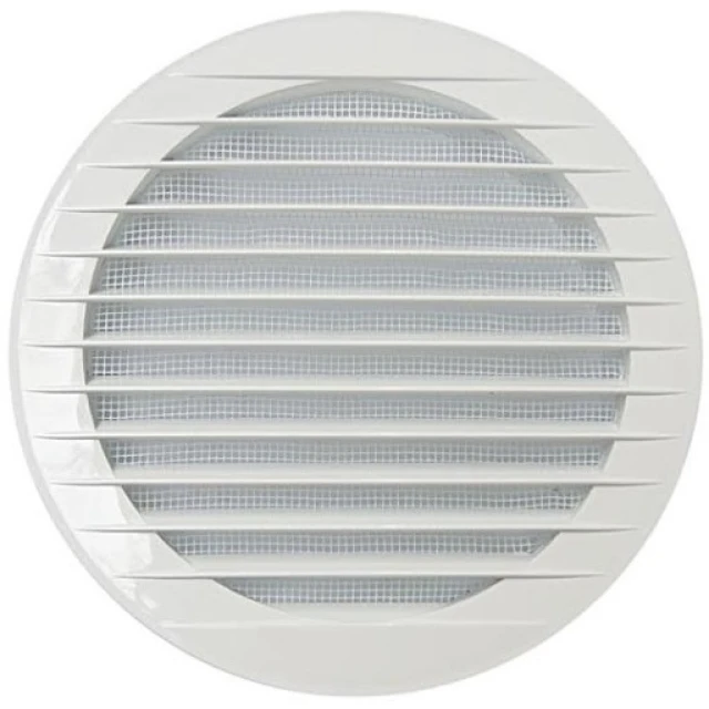 Решітка кругла KRO DOSPEL Ø125 White (007-0185)
