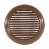Решітка круглა KRO DOSPEL Ø125 Brown (007-0320)