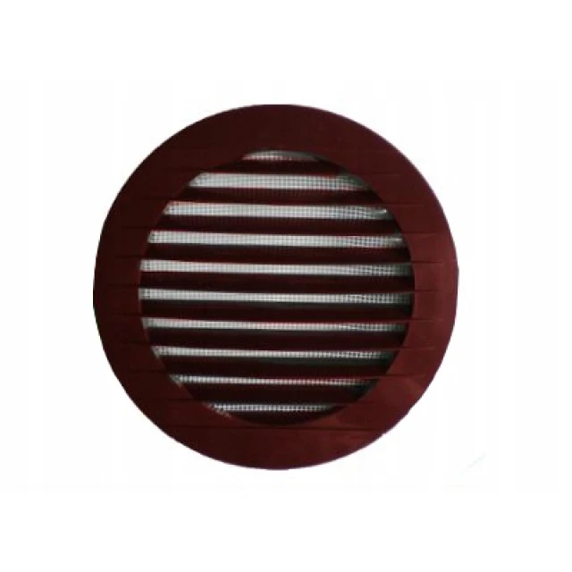 Решітка круглა KRO DOSPEL Ø125 Brown (007-0320)