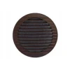 Решітка круглá KRO DOSPEL Ø150 Brown (007-0310)