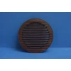 Решітка круглá KRO DOSPEL Ø150 Brown (007-0310)