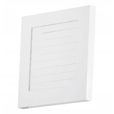 Решітка DOSPEL IMPERIO-80 з механічною жалюзі White (007-1764)