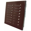 Решітка металева D/AK DOSPEL 140x140 Brown (007-1824)