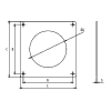 Кільце настінне D/UKO DOSPEL 104 (007-0240)
