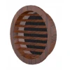 Решітка круглá KRO DOSPEL Ø125 Wood (007-4243)