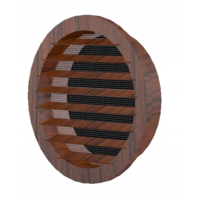 Решітка круглá KRO DOSPEL Ø125 Wood (007-4243)
