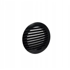 Решітка кругла KRO Ø DOSPEL 100 мм Graphite (007-4309)