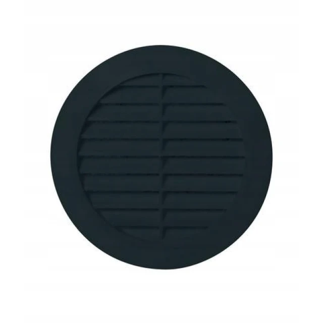 Решітка кругла KRO Ø DOSPEL 100 мм Graphite (007-4309)