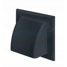 Решітка вентиляційна DOSPEL KRD/100 Graphite з автовідкриванням (007-4358)
