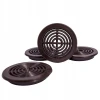 Решітка кругла KRO Ø DOSPEL 50 мм Brown 4 шт (5901560521408)