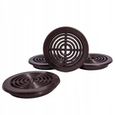 Решітка кругла KRO Ø DOSPEL 50 мм Brown 4 шт (5901560521408)