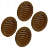 Решітка кругла KRO Ø DOSPEL 50 мм Brown 4 шт (5901560521408)