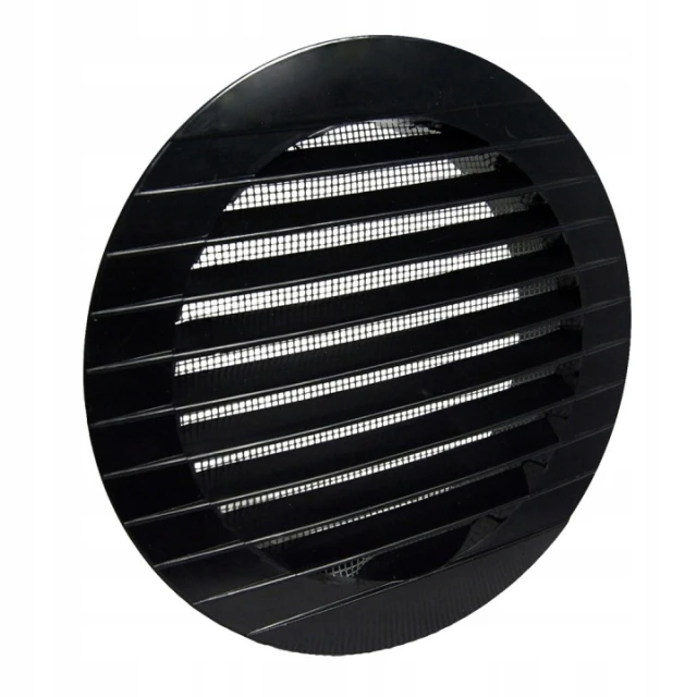 Решітка круглá KRO DOSPEL Ø125 Graphite (007-4440)