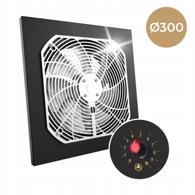 Вентилятор WOKS DOSPEL 300 Silver витяжний TESLA-BLDC (007-9202)