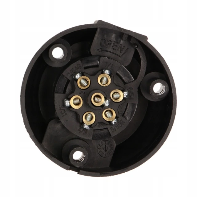 Розетка автомобільна ORNO 12/24V 7-контактна для причепа (OR-AE-1386)