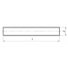Шпилька Wkret-Met KLIMAS M8x2000 оцинкована DIN 975 (50 шт) (PG82000)