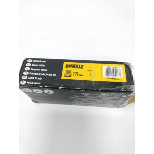 Цвях струмовий DeWALT 18GA 1x35 мм 5000 шт (DNBT1835GZ)