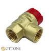 Клапан безпеки опалювального контуру OTTONE 3,0 bar 1/2