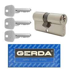 Циліндр замка Gerda 25/25 нікель E1 25/25 (25259)