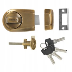 Замок верхній Gerda ZG-200 Antique Brass (ZG200MO)