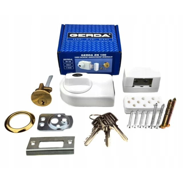 Замок верхній Gerda ZN-100 White (06-100)
