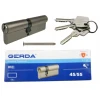 Циліндр замка Gerda 45/55 нікель матовий E1 (0WKE1S04555.90030P)