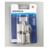 Цилиндр замка с ручкой Gerda 30/45 mm Nickel 5 ключей HPlus (0WKHPG03045.9005UB)