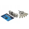 Циліндр замка з ручкою Gerda 40/50 ATEST C KL Nickel PSX (0WKPXG04050.9005RP)