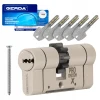 Циліндр замка Gerda 35/65 ATEST C KL6 Satin Nickel Зубчастий PSX (0WKPXZ03565.90050P)