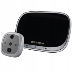Відеодзвонок Gerda дверний OPTIC M Silver-Gray (SF 550 / OPTIC M)