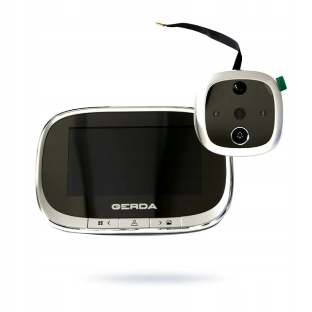 Відеодзвонок Gerda дверний OPTIC M Silver-Gray (SF 550 / OPTIC M)