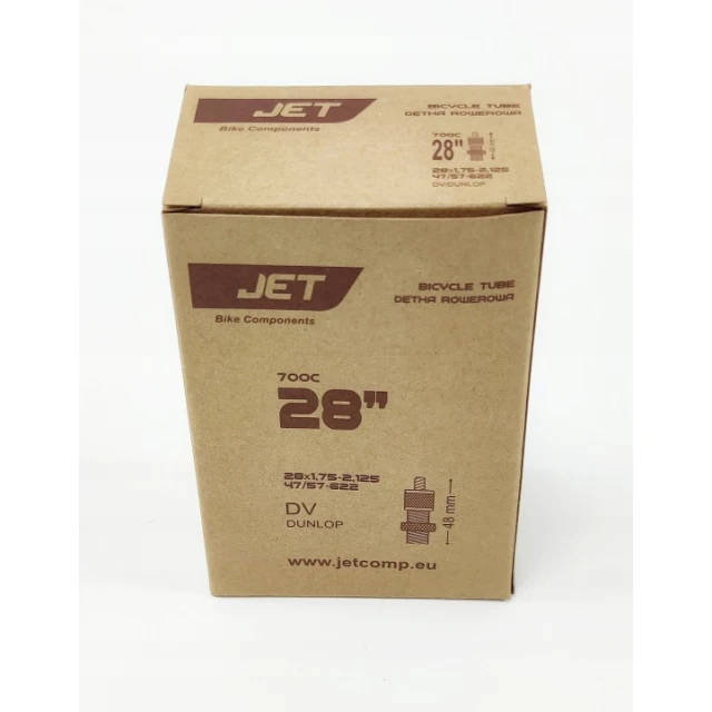 Камера JET 28x1,75-2,125 Dunlop DV 48 мм (D191)