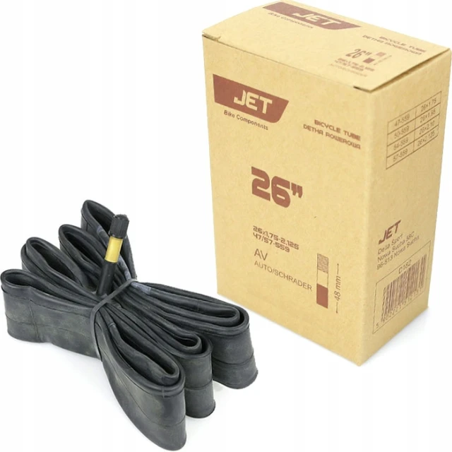 Камера JET 26x1,75-2,125 Schrader AV 48 мм (D182)