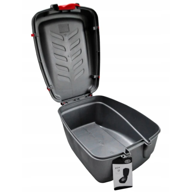 Кофр DELTA SPORT для велосипеда винтовой пластик Black (B113)