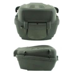 Кофр DELTA SPORT для велосипеда гвинтовий пластик Black малий (B115)