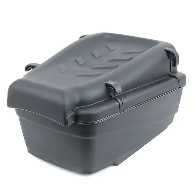 Кофр DELTA SPORT для велосипеда гвинтовий пластик Black малий (B115)