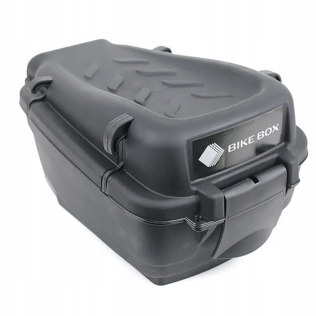 Кофр DELTA SPORT для велосипеда гвинтовий пластик Black малий (B115)
