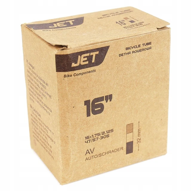 Камера JET 16x1,75-2,125 Schrader AV 32 мм (D148)