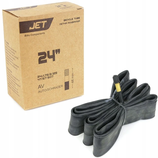 Камера JET 24x1,75-2,125 Schrader AV 48 мм (D203)