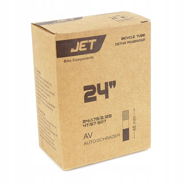 Камера JET 24x1,75-2,125 Schrader AV 48 мм (D203)