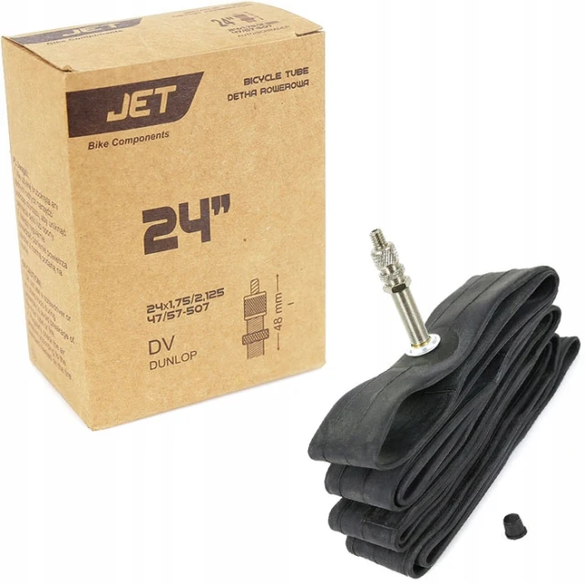 Камера JET 24x1,75-2,125 Dunlop DV 48 мм (D204)