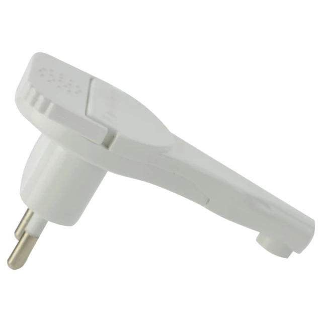 Штекер кутовий плаский гвинтовий White PLASTROL WT-11P (W-97649)