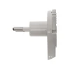 Штекер кутовий плаский гвинтовий White PLASTROL WT-11P (W-97649)