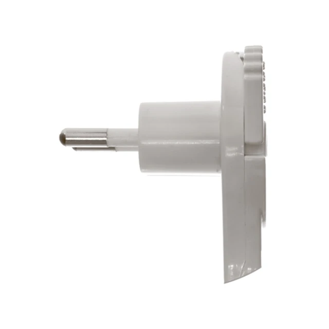 Штекер кутовий плаский гвинтовий White PLASTROL WT-11P (W-97649)