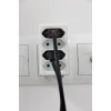 Розгалужувач PLASTROL 4 розетки плоскі (W-97744)