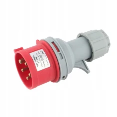 Штекер силовий PLASTROL 5P 16A IP44 WT-516 (5902273435648)