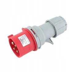 Штекер силовий PLASTROL 4P 32A IP44 WT-432 (W-102119)