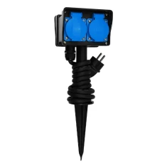 Удлинитель садовый PLASTROL 4 розетки 1,5 м 3x1,5 мм HAND (W-00528)